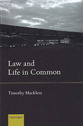 Cover of Law and Life in Common