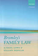 Cover of Bromley's Family Law