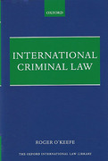 Cover of International Criminal Law