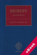 Cover of Bribery: Law and Practice (eBook)