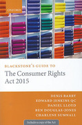 Cover of Blackstone's Guide to the Consumer Rights Act 2015