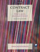 Cover of Contract Law: Text, Cases and Materials