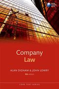Cover of Core Text: Company Law