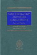 Cover of Bank Resolution and Crisis Management: Law and Practice