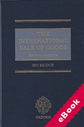 Cover of The International Sale of Goods (eBook)