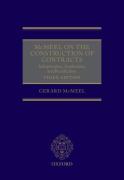 Cover of McMeel on the Construction of Contracts: Interpretation, Implication and Rectification