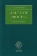 Cover of Abuse of Process: A Practical Approach