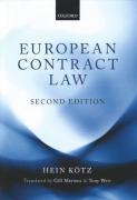 Cover of European Contract Law