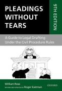 Cover of Pleadings Without Tears: A Guide to Legal Drafting Under the Civil Procedure Rules