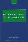 Cover of International Criminal Law