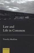 Cover of Law and Life in Common