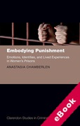 Cover of Embodying Punishment: Emotions, Identities, and Lived Experiences in Women's Prisons (eBook)