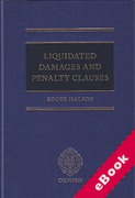 Cover of Liquidated Damages and Penalty Clauses (eBook)