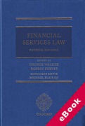 Cover of Financial Services Law (eBook)