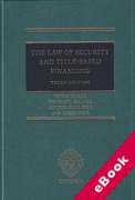 Cover of The Law of Security and Title-Based Finance (eBook)