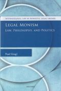Cover of Legal Monism: Law, Philosophy, and Politics