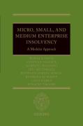 Cover of Micro, Small, and Medium Enterprise Insolvency: A Modular Approach