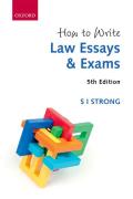 Cover of How to Write Law Essays & Exams