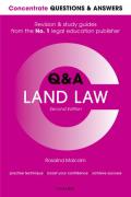 Cover of Concentrate Questions and Answers: Land Law