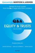 Cover of Concentrate Questions and Answers: Equity and Trusts