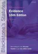 Cover of Blackstone's Statutes on Evidence