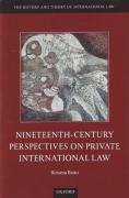 Cover of Nineteenth Century Perspectives on Private International Law