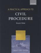 Cover of A Practical Approach to Civil Procedure