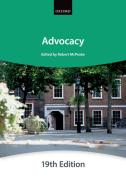 Cover of Bar Manual: Advocacy