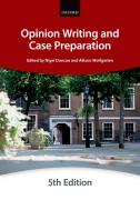 Cover of Bar Manual: Opinion Writing and Case Preparation