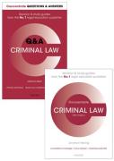 Cover of Criminal Law Revision Pack: Q&A and Concentrate