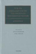 Cover of The UN Declaration on the Rights of Indigenous Peoples: A Commentary