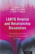 Cover of LGBTQ Divorce and Relationship Dissolution: Psychological and Legal Perspectives and Implications for Practice