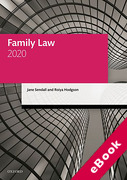 Cover of LPC: Family Law 2020 (eBook)