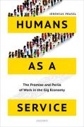 Cover of Humans as a Service: The Promise and Perils of Work in the Gig Economy