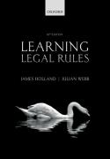 Cover of Learning Legal Rules: A Students Guide to Legal Method and Reasoning