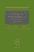 Cover of Pre-Insolvency Proceedings: A Normative Foundation and Framework