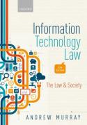 Cover of Information Technology Law: The Law and Society