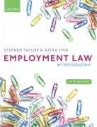 Cover of Employment Law: An Introduction