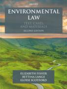 Cover of Environmental Law: Text, Cases & Materials