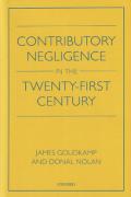 Cover of Contributory Negligence in the Twenty-First Century