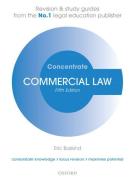 Cover of Concentrate: Commercial Law - Revision and Study Guide