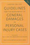 Cover of Judicial College Guidelines for the Assessment of General Damages in Personal Injury Cases