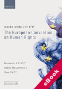 Cover of Jacobs, White and Ovey: The European Convention on Human Rights (eBook)