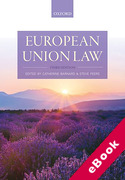 Cover of European Union Law (eBook)