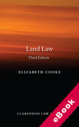 Cover of Land Law (eBook)