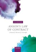 Cover of Anson's Law of Contract