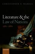 Cover of Literature and the Law of Nations, 1580-1680