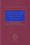 Cover of Company Meetings and Resolutions: Law, Practice, and Procedure