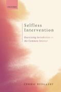 Cover of Selfless Intervention: The Exercise of Jurisdiction in the Common Interest