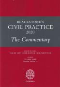 Cover of Blackstone's Civil Practice 2020: The Commentary